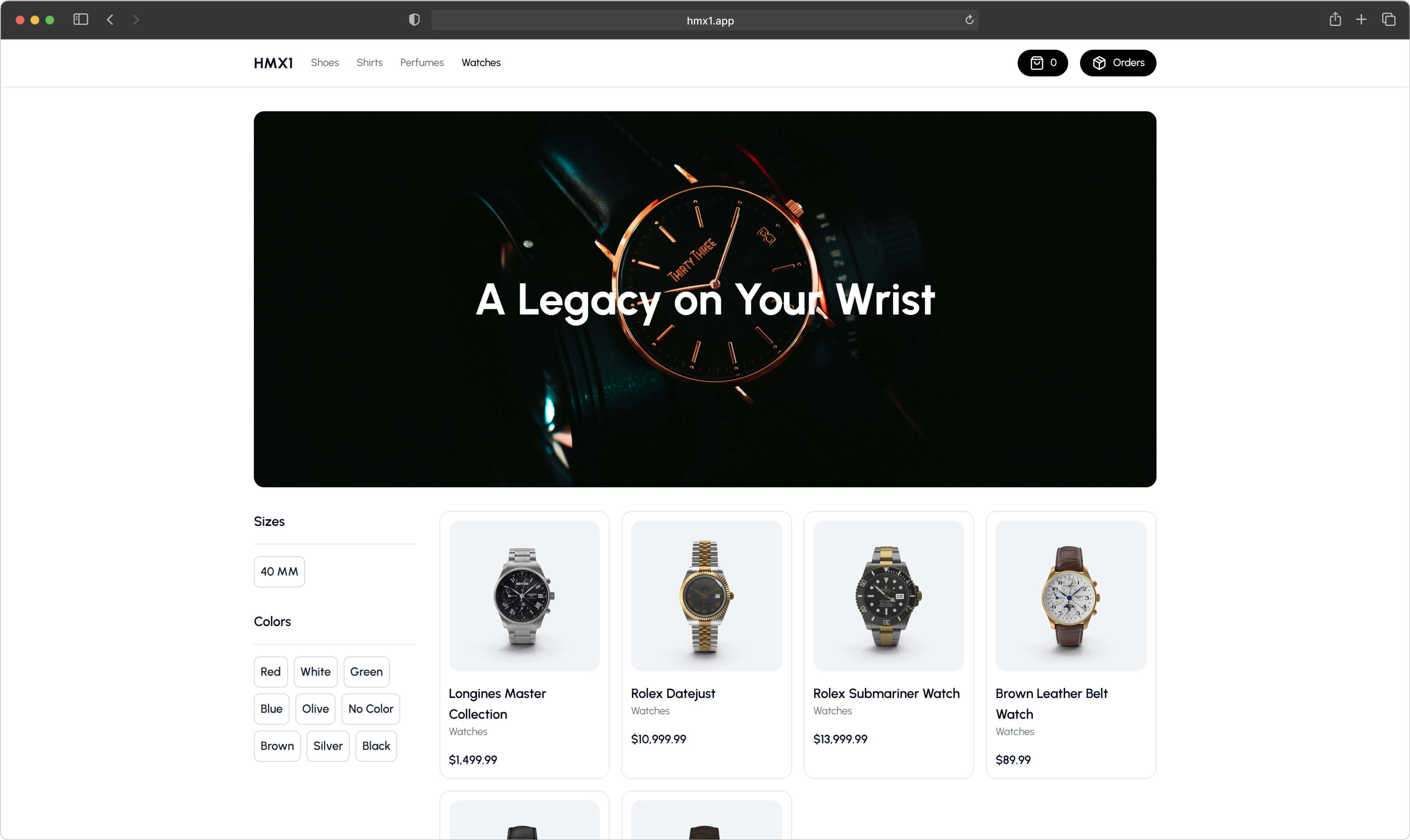 HMX1 Store Front - View 2